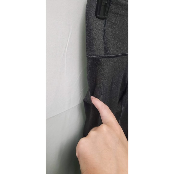 Heathyoga Super Comfy Heathered Gray Yoga Pants Size Small ~ Activewear Sporty - Picture 4 of 8